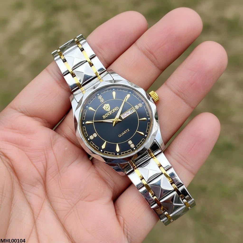 MHL00104 HWR Round Grey Dial Men's Watch - MHL