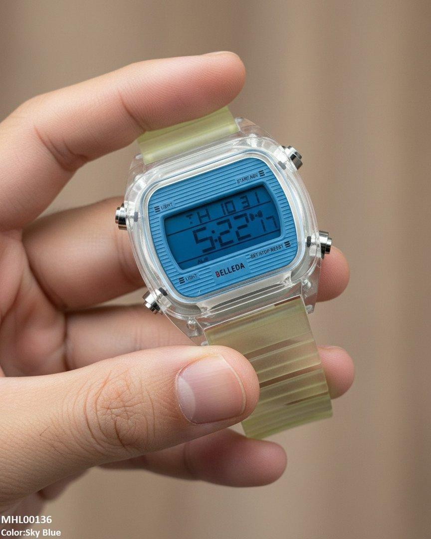 MHL00136 IWA Square Digital Sports Men's Watch - MHL