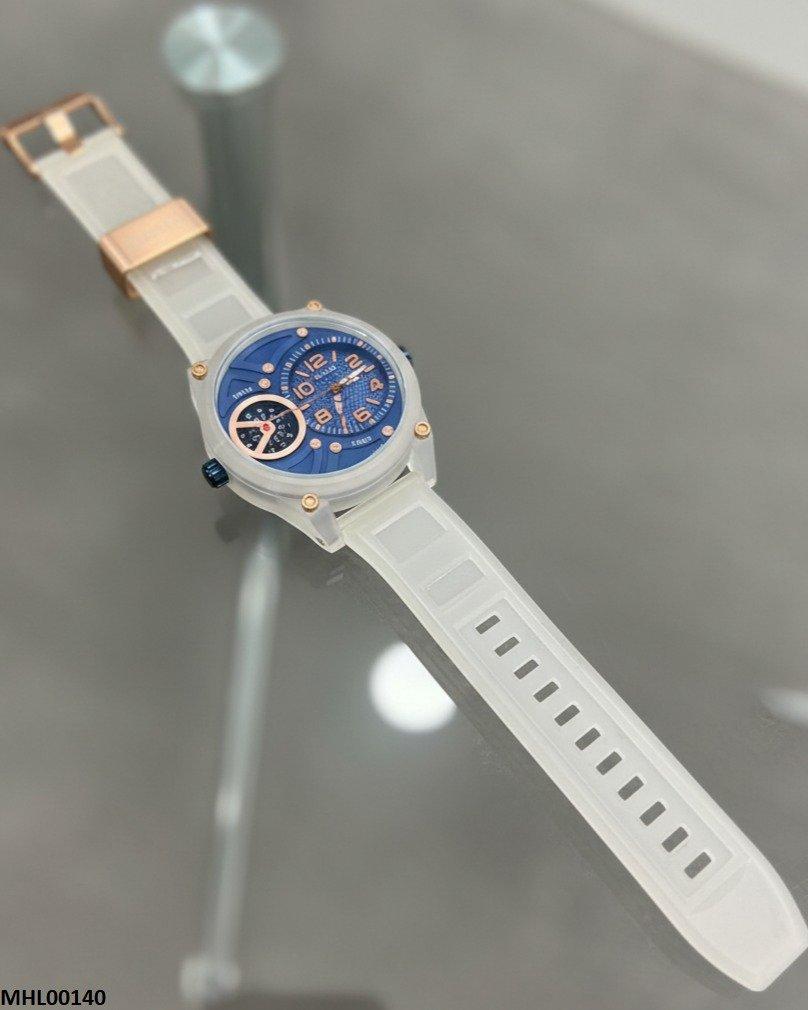 MHL00140 IWA Blue Double Dial Men's Watch - MHL