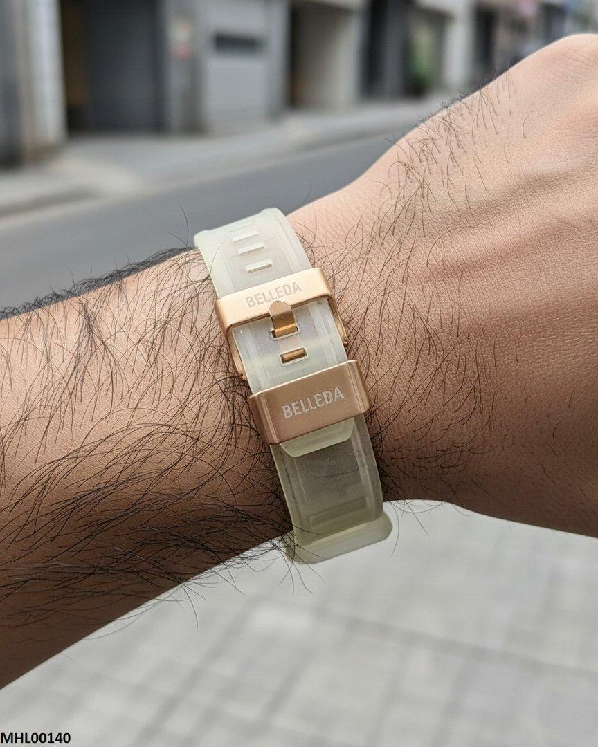 MHL00140 IWA Blue Double Dial Men's Watch - MHL