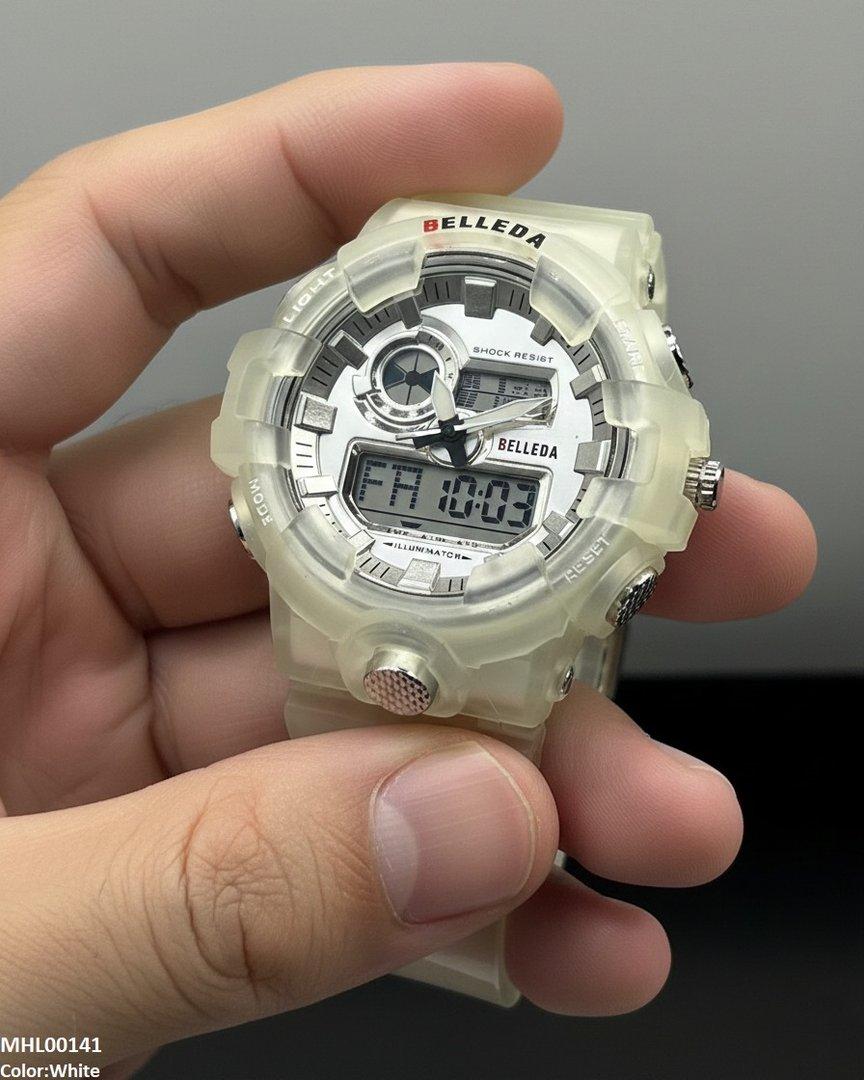 MHL00141 IWA Round Ice Core Digital Sports Men's Watch - MHL