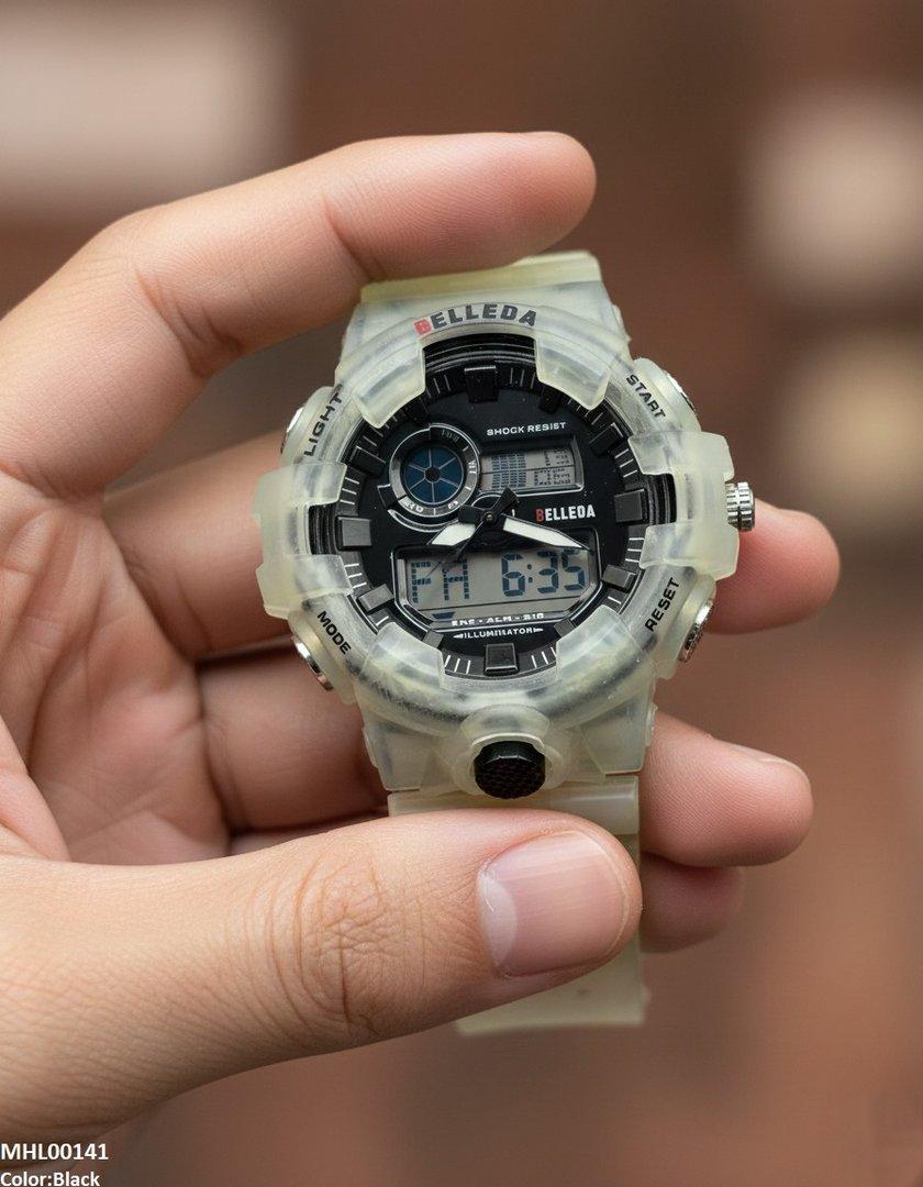 MHL00141 IWA Round Ice Core Digital Sports Men's Watch - MHL