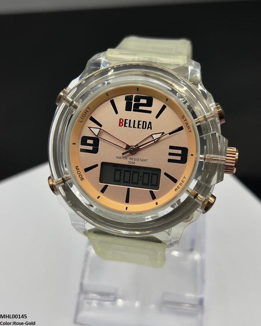 MHL00145 IWA Round Digital Sports Men's Watch - MHL