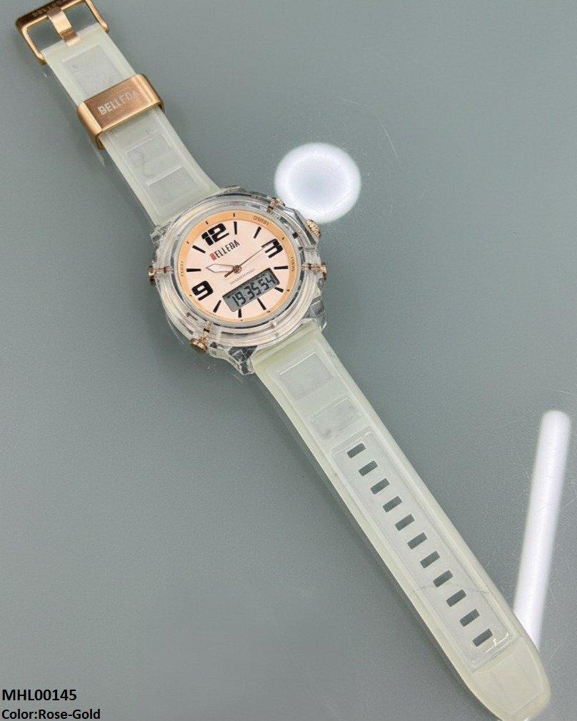 MHL00145 IWA Round Digital Sports Men's Watch - MHL