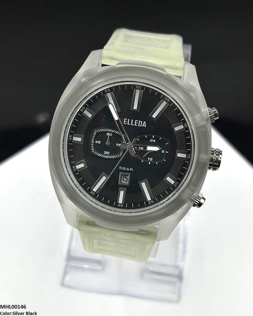 MHL00146 IWA Round Double Digital Dial Sports Men's Watch - MHL