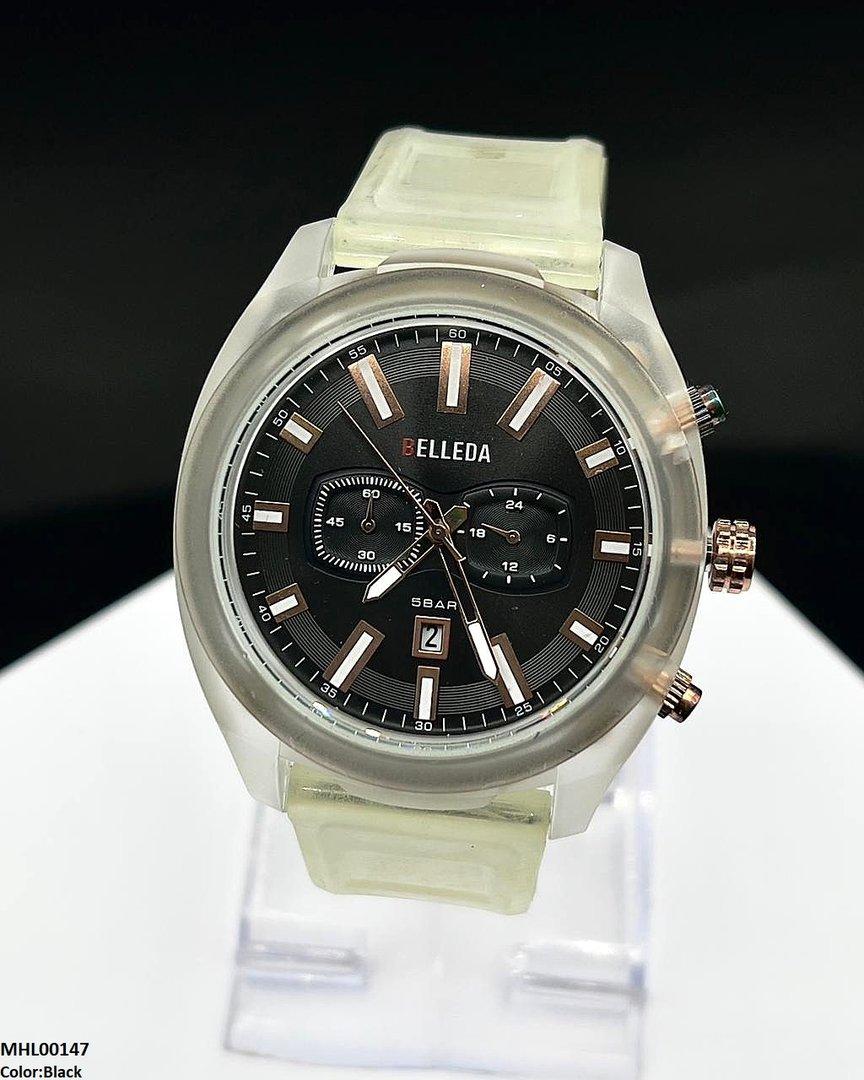 MHL00147 IWA Round Double Digital Dial Sports Men's Watch - MHL