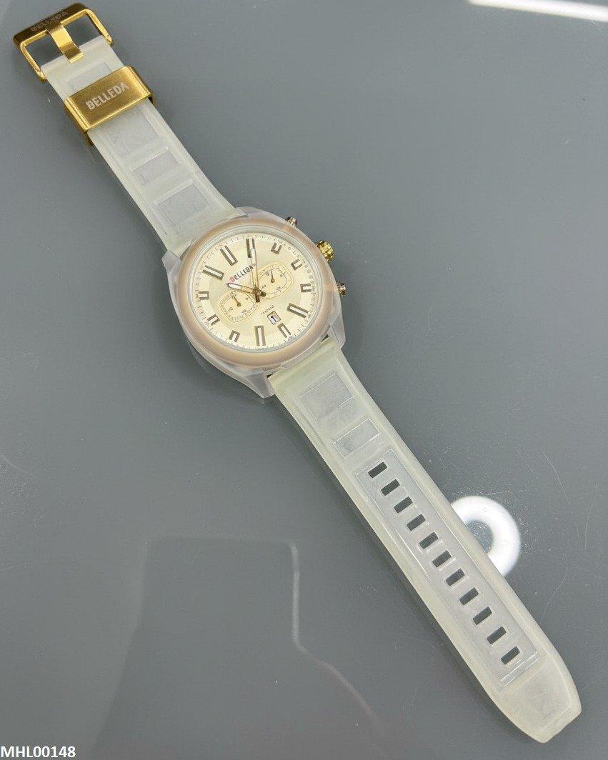 MHL00148 IWA Round Double Dial Men's Watch - MHL