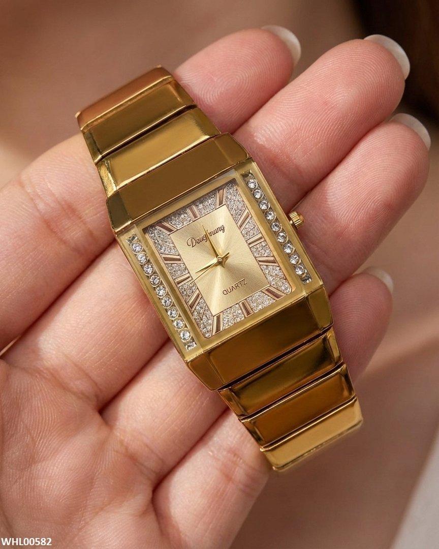 WHL00582 IWA Square Stone Dial Women's Watch - WHL
