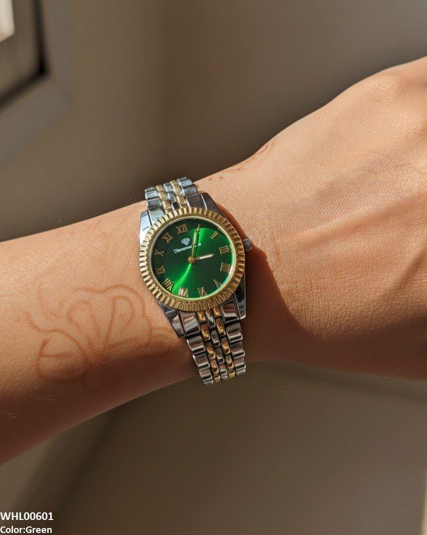 WHL00601 HWR Round Bezel Women's Watch - WHL