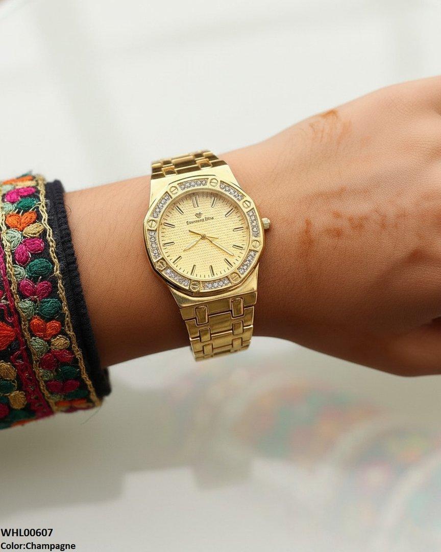 WHL00607 HWR Round Dial Women's Watch - WHL