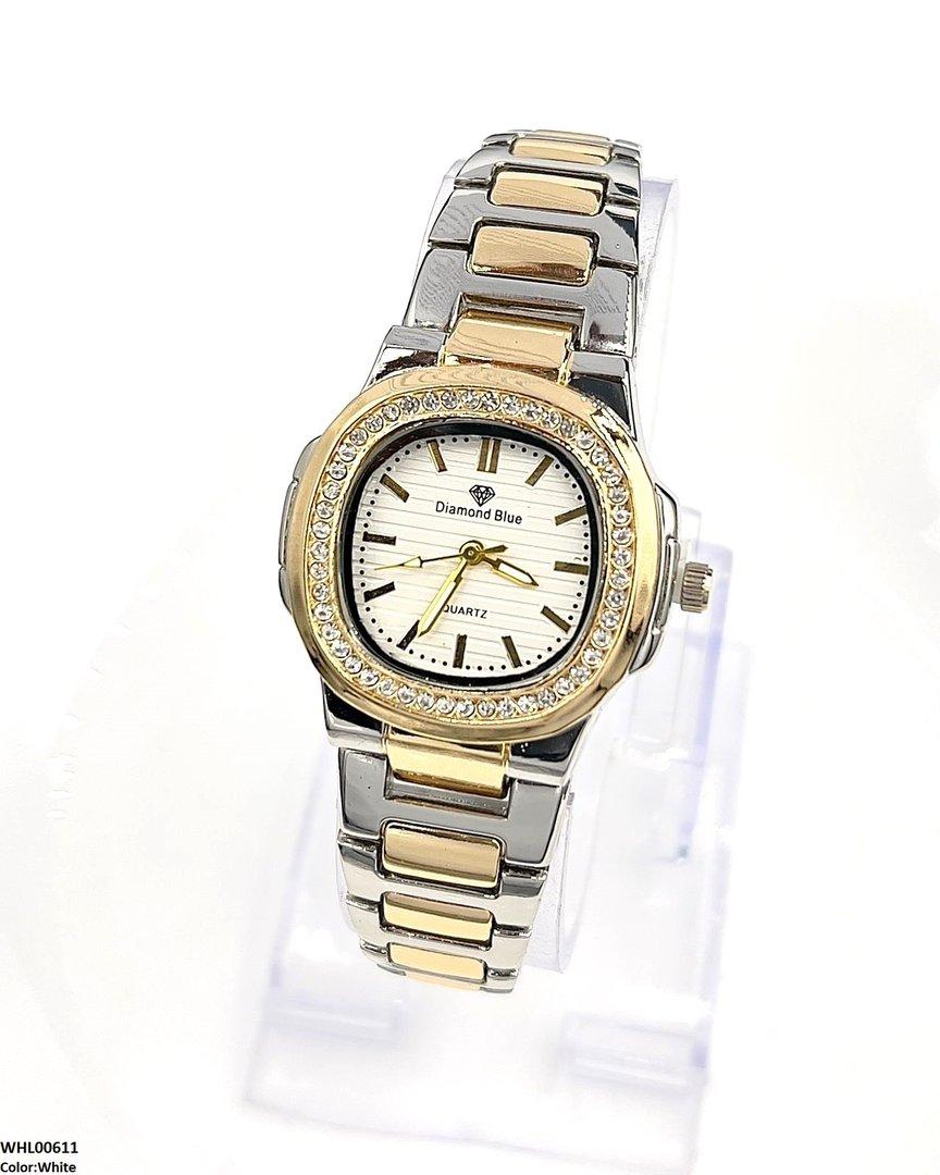 WHL00611 HWR Round Stone Dial Women's Watch - WHL