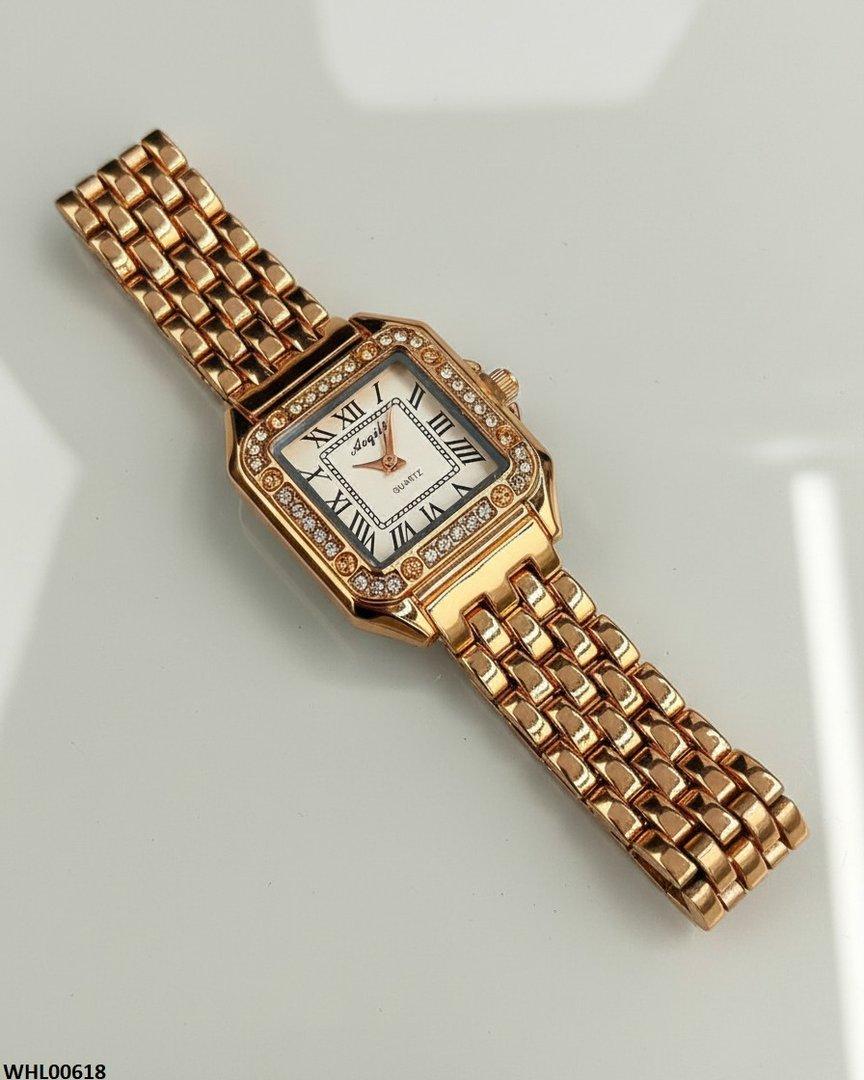WHL00618 HWR Square Dial Women's Watch - WHL