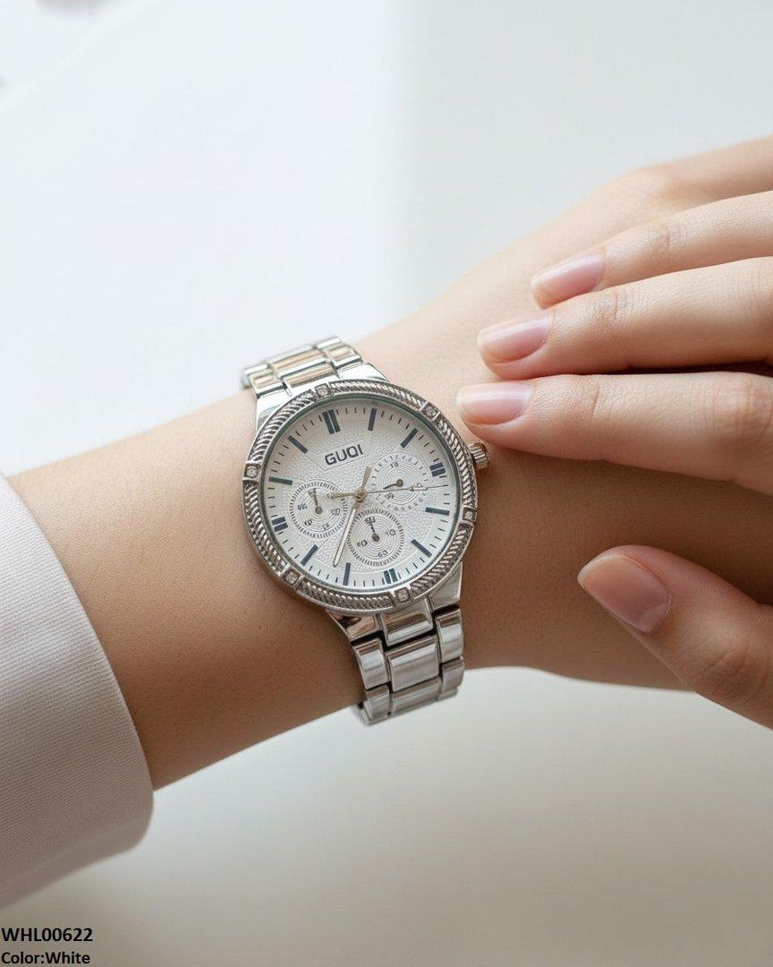 WHL00622 HWR Round Three Dial Women's Watch - WHL
