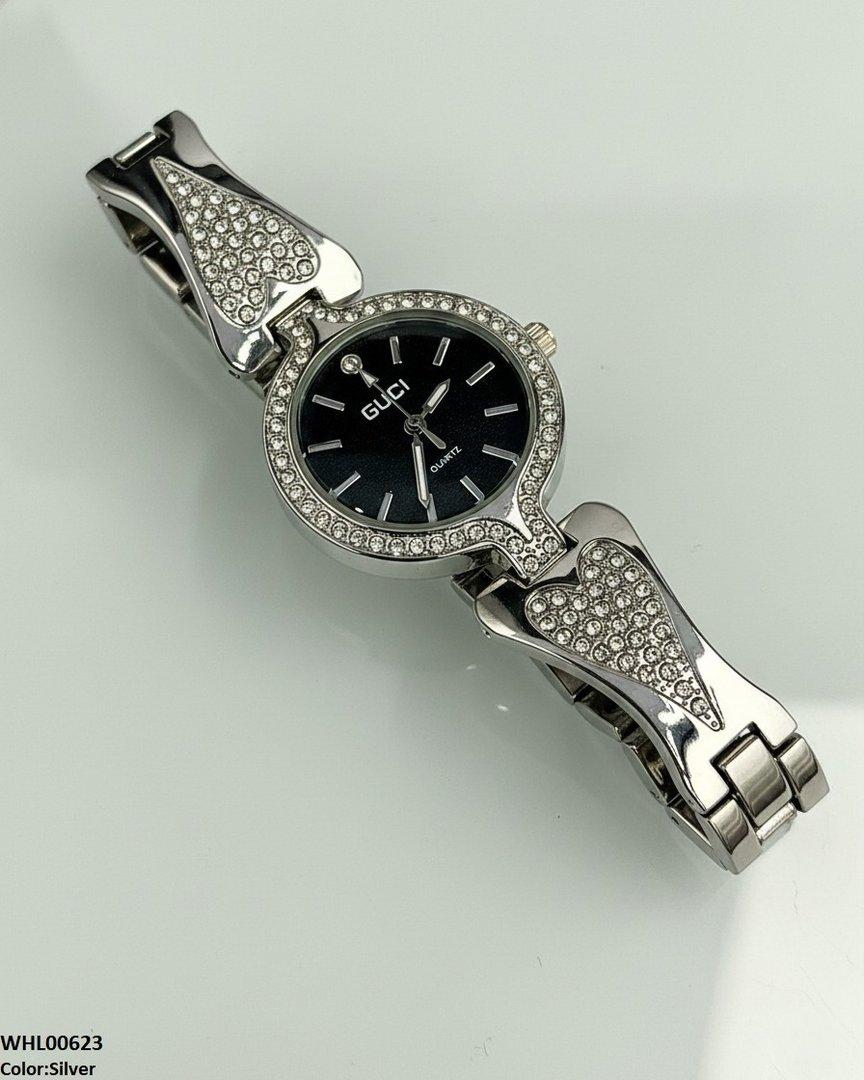 WHL00623 HWR Round Heart Bracelet Women's Watch - WHL