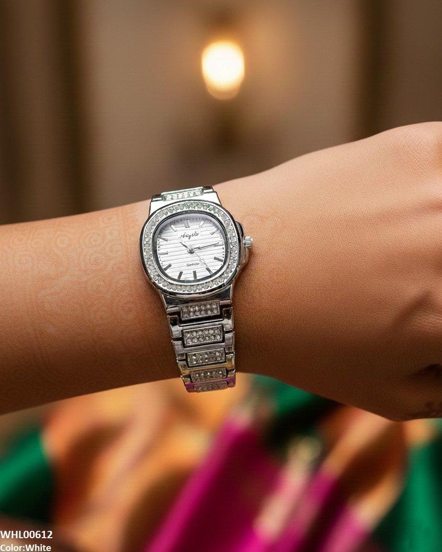 WHL00612 HWR Round Mini Dial Women's Watch - WHL
