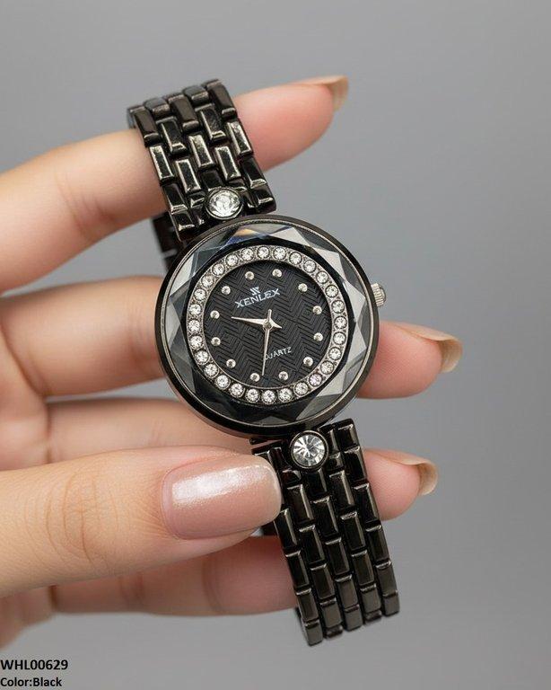 WHL00629 ZWA Round Stone Dial Women's Watch - WHL