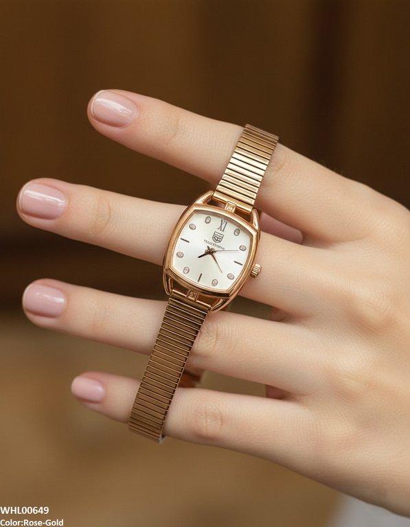 WHL00649 ZWA Square Shafal Chain Women's Watch - WHL