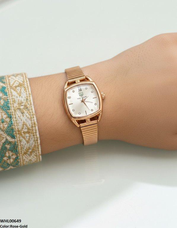 WHL00649 ZWA Square Shafal Chain Women's Watch - WHL