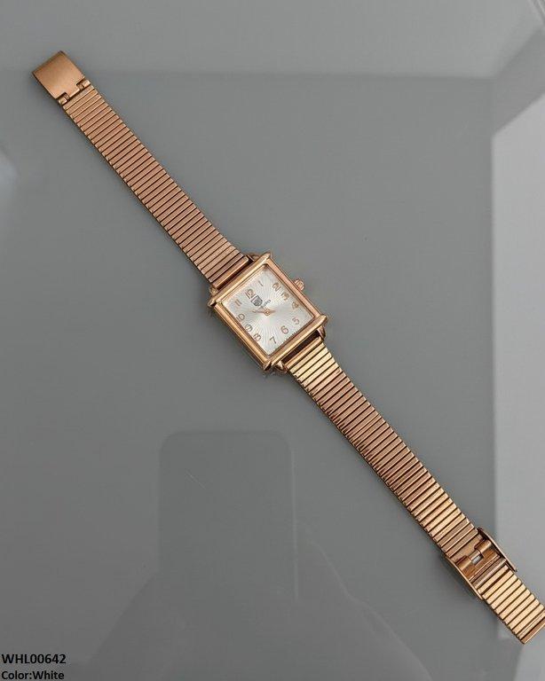 WHL00642 ZWA Square Flower Shafal Chain Women's Watch - WHL