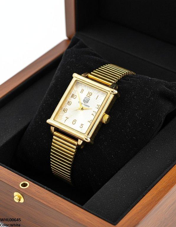 WHL00645 ZWA Square Flower Shafal Chain Women's Watch - WHL