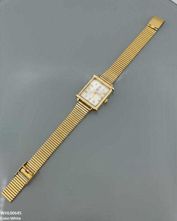 WHL00645 ZWA Square Flower Shafal Chain Women's Watch - WHL