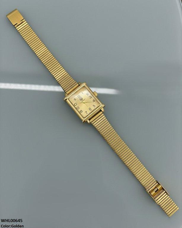 WHL00645 ZWA Square Flower Shafal Chain Women's Watch - WHL