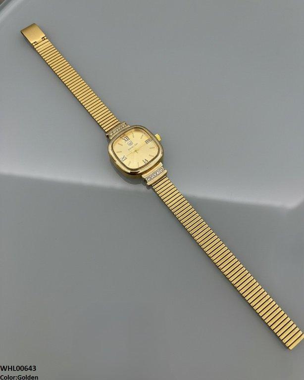WHL00643 ZWA Square Dial Shafal Chain Women's Watch - WHL