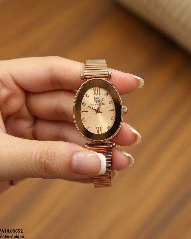 WHL00652 ZWA Oval Shafal Chain Women's Watch - WHL