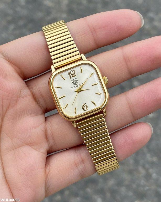 WHL00656 ZWA Square  Shafal Chain Women's Watch - WHL