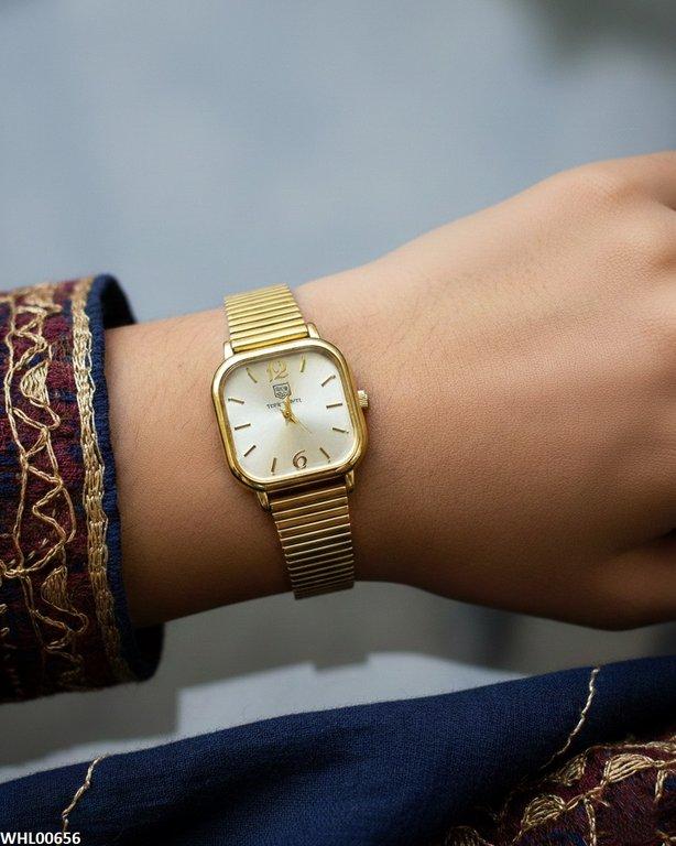 WHL00656 ZWA Square  Shafal Chain Women's Watch - WHL