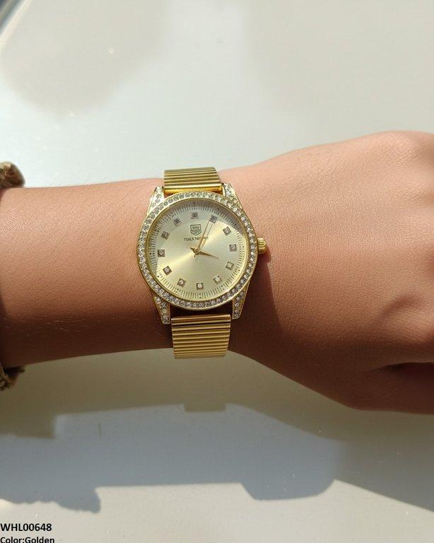 WHL00648 ZWA Round Stone Shafal Chain Women's Watch - WHL