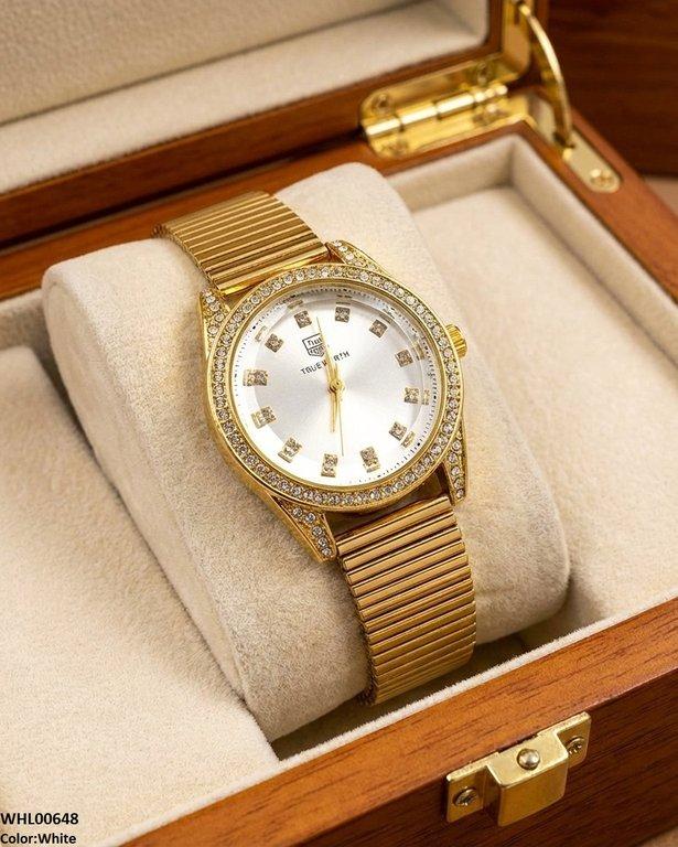 WHL00648 ZWA Round Stone Shafal Chain Women's Watch - WHL