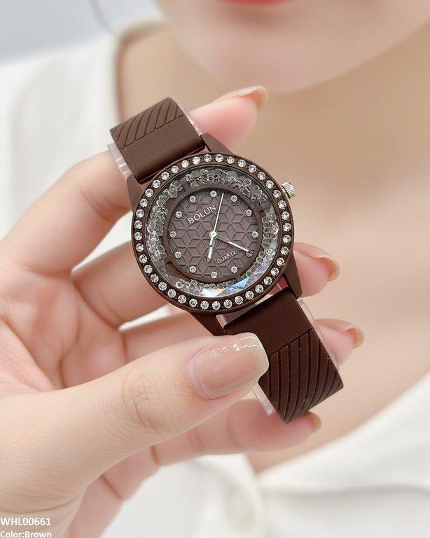 WHL00661 ZWA Round Stone  Women's Watch - WHL