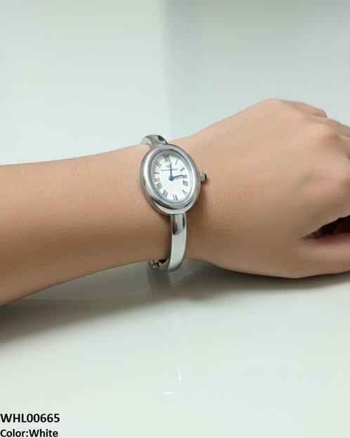 WHL00665 HWR Oval Dial Bracelet Women's Watch - WHL