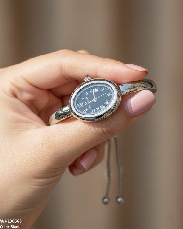 WHL00665 HWR Oval Dial Bracelet Women's Watch - WHL