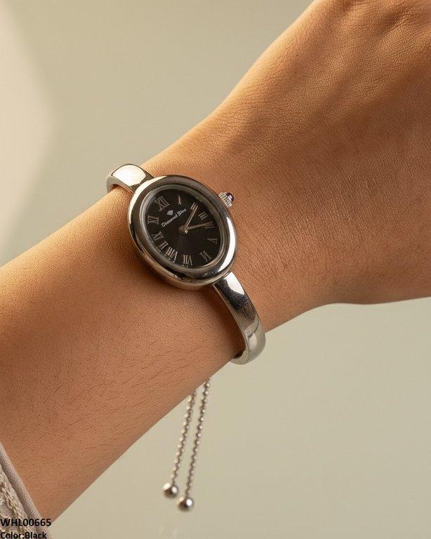WHL00665 HWR Oval Dial Bracelet Women's Watch - WHL