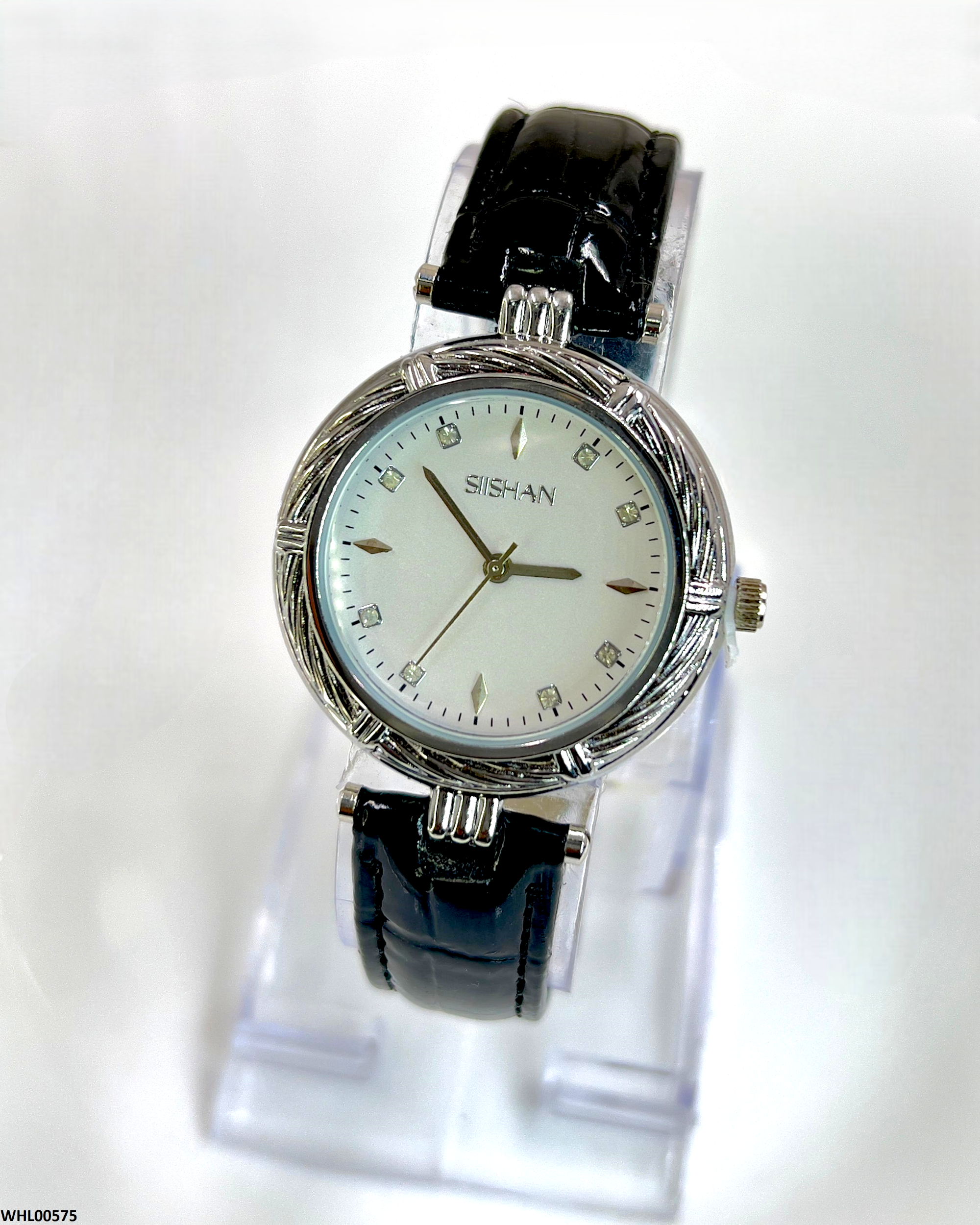 WHL00575 HWR Round Stone Dial  Women's Watch - WHL