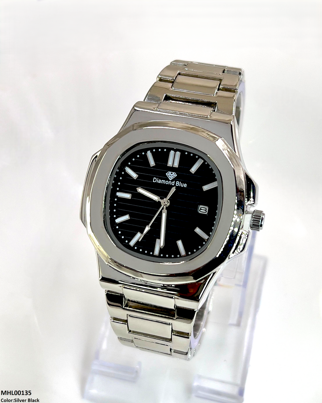 MHL00135 HWR Hexagon Bezel Men's Watch - MHL