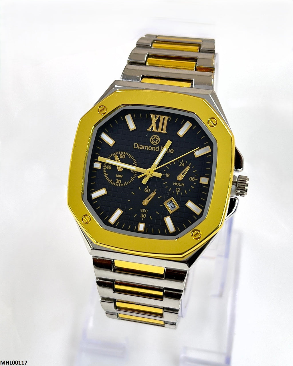 MHL00117 HWR Hexagon Dial Men's Watch - MHL