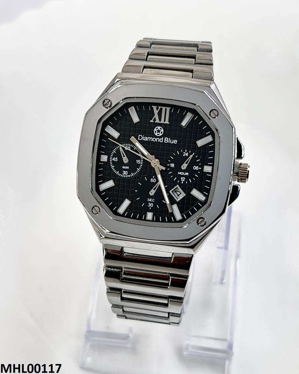 MHL00117 HWR Hexagon Dial Men's Watch - MHL