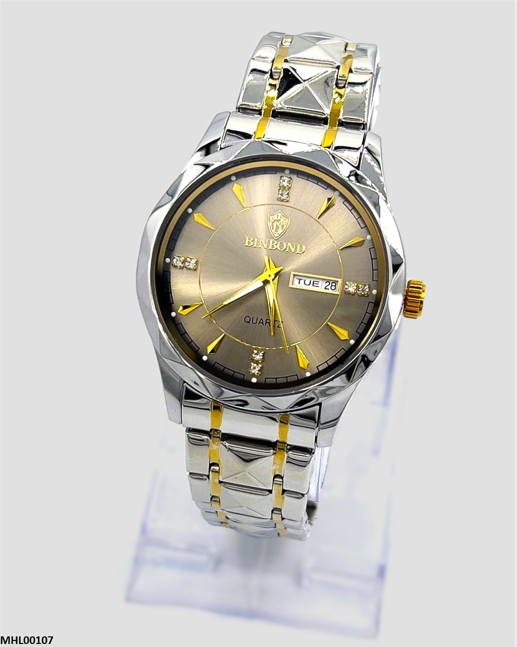 MHL00107 HWR Round Grey Dial Men's Watch - MHL