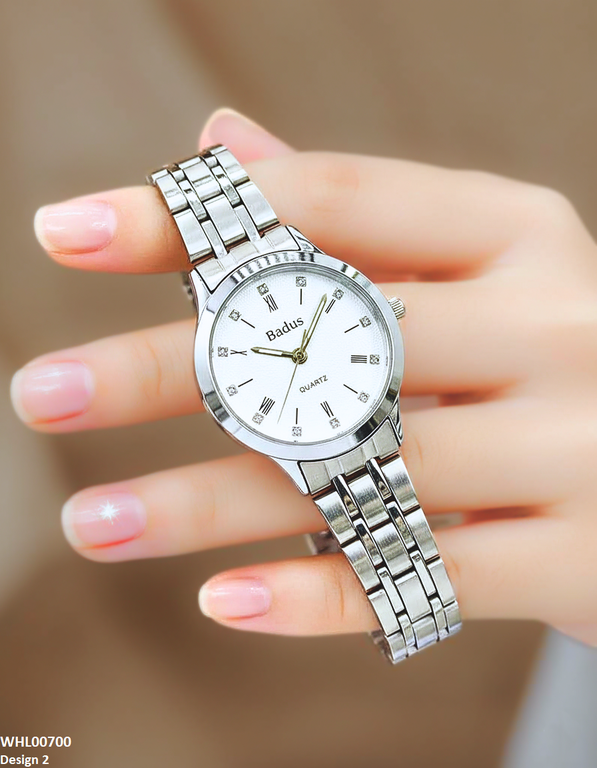 WHL00700 ZWA Round Stone Dial Women's Watch - WHL