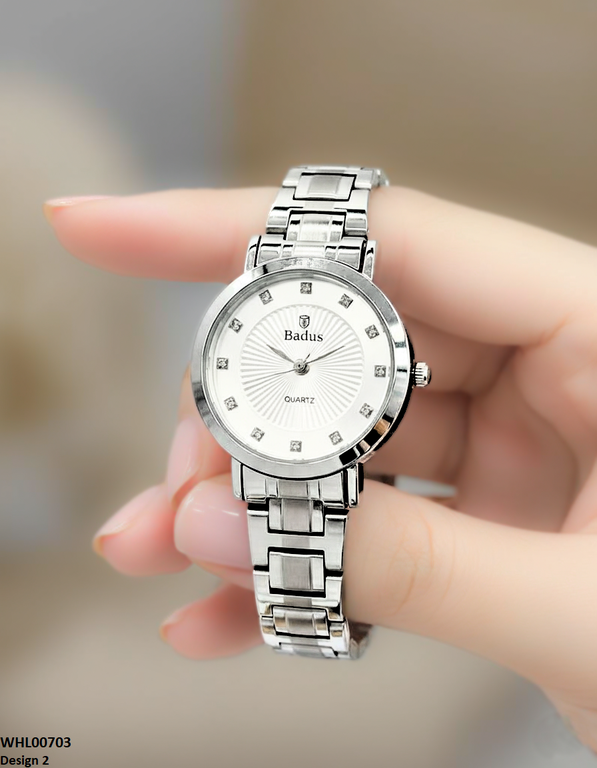 WHL00703 ZWA Round Stone Dial Women's Watch - WHL