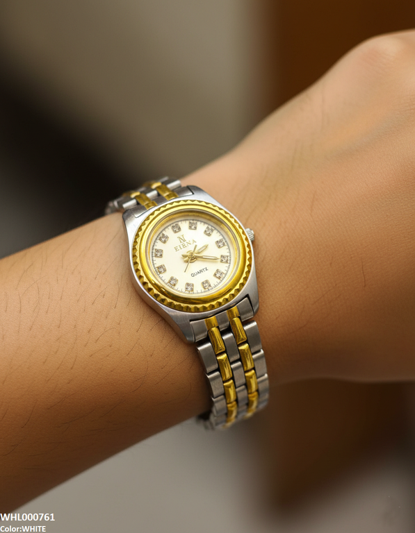 WHL00761 IWA Round Stone Dial Women's Watch - WHL