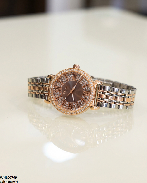 WHL00769 ZWA Round Dial Women's Watch - WHL