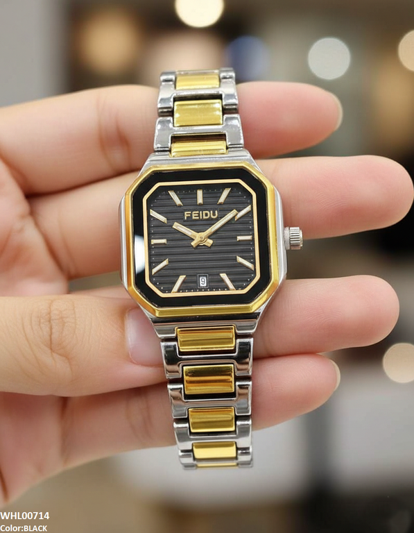 WHL00714 HWR Square Dial Women's Watch - WHL