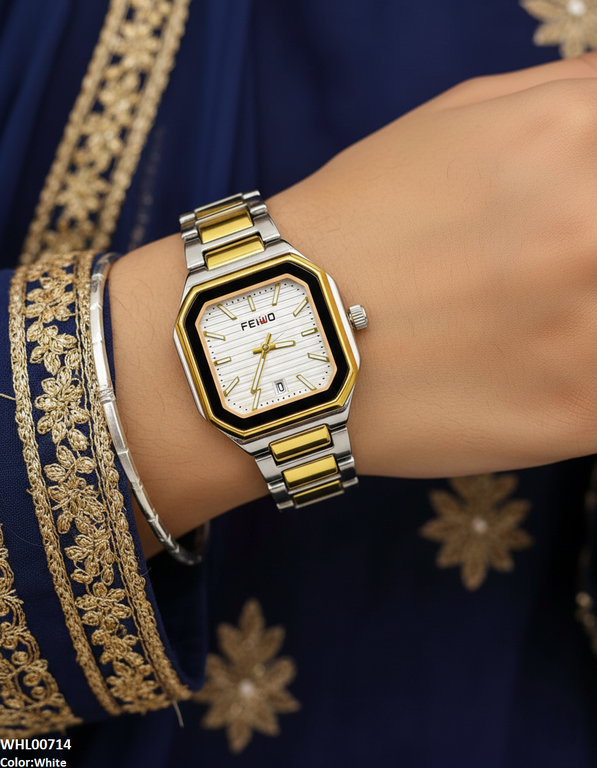 WHL00714 HWR Square Dial Women's Watch - WHL