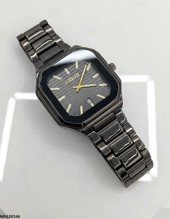 MHL00166 HWR Square Black Dial Men's Watch - MHL
