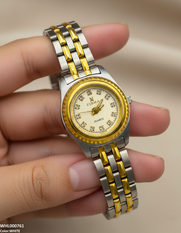 WHL00761 IWA Round Stone Dial Women's Watch - WHL
