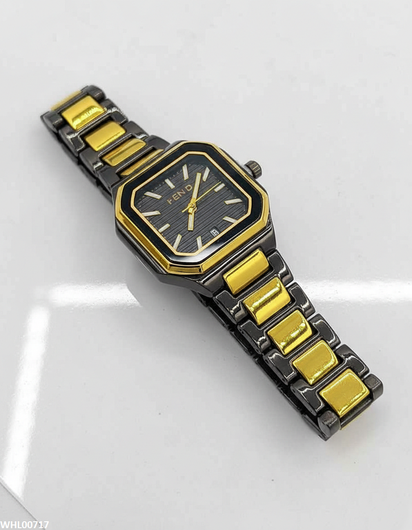 WHL00717 HWR Square Bezel Women's Watch - WHL